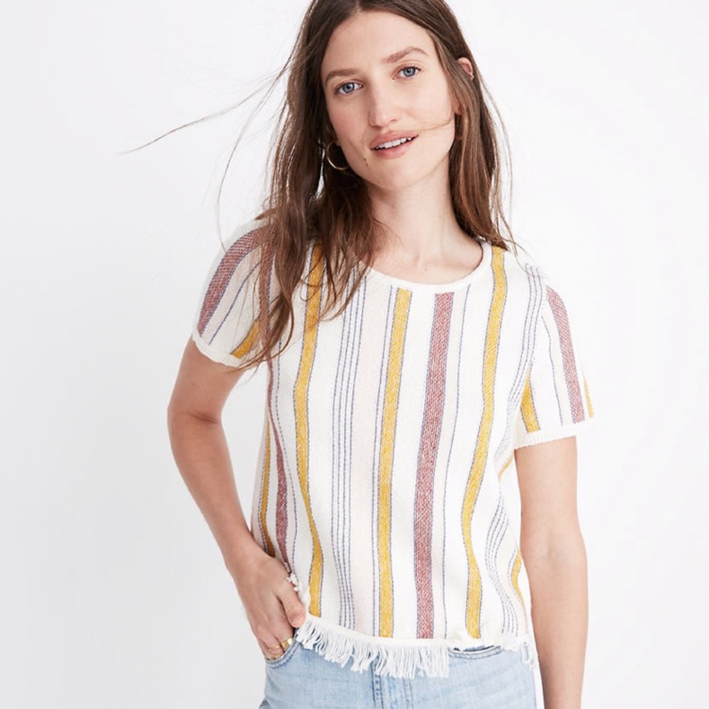 Madewell Blakely Stripe Shirt XXL